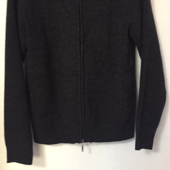 Men’s  Zip up Sweater acrylic-wool - Picture 5 of 8